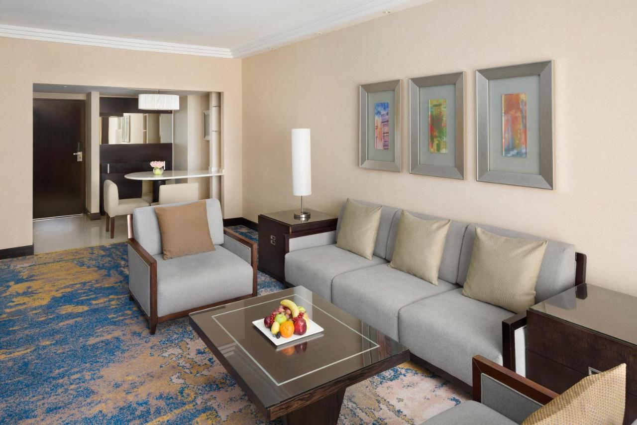 Crowne Plaza Jeddah By Ihg Hotel Exterior photo A living room in a suite at the MGM Grand
