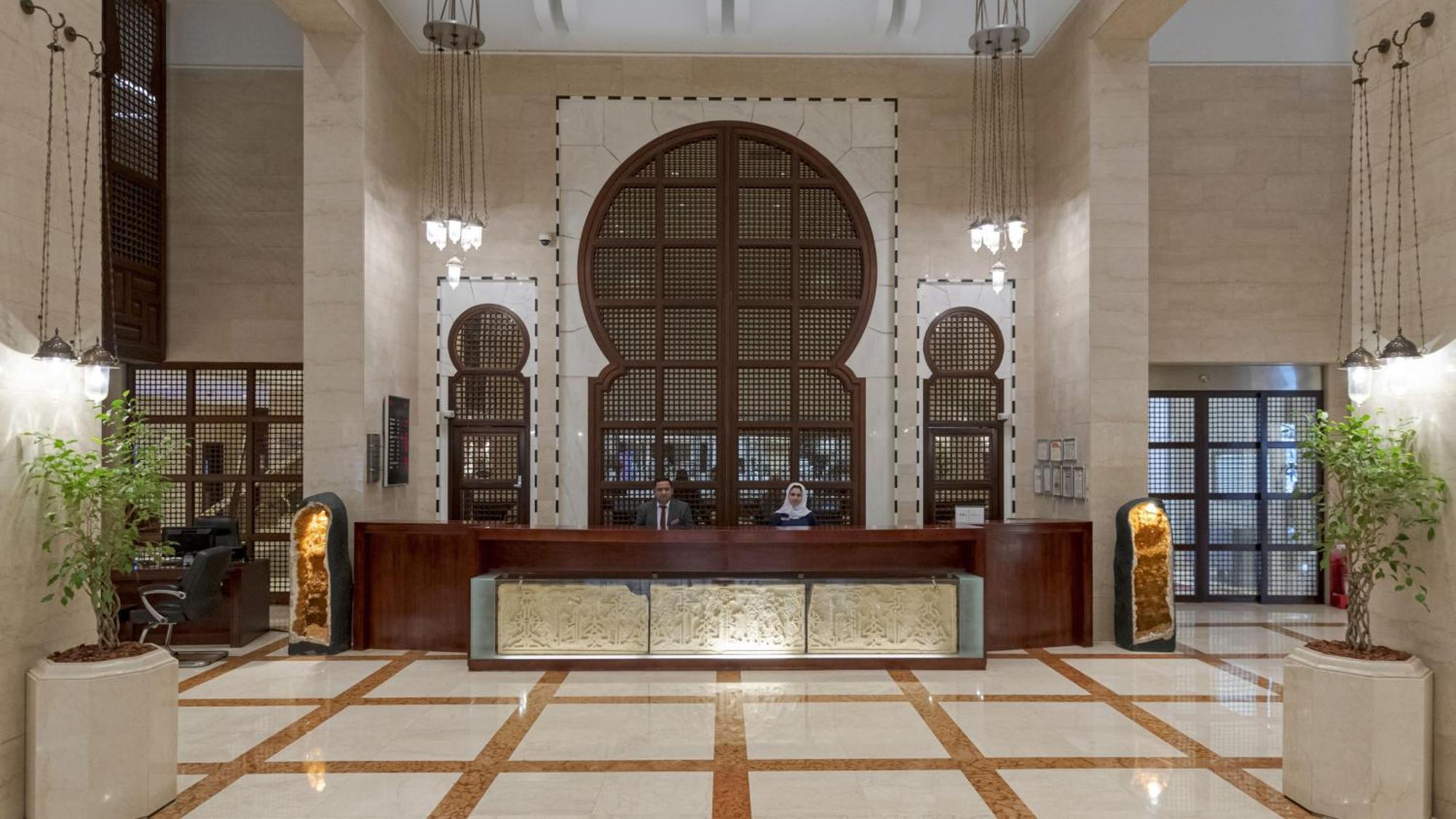 Crowne Plaza Jeddah By Ihg Hotel Exterior photo The lobby of the hotel